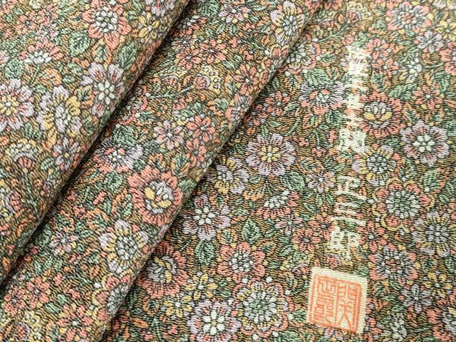 平和屋着物■伝統工芸士 関正三郎 小紋 花尽くし 正絹 逸品 DABK1335cd
