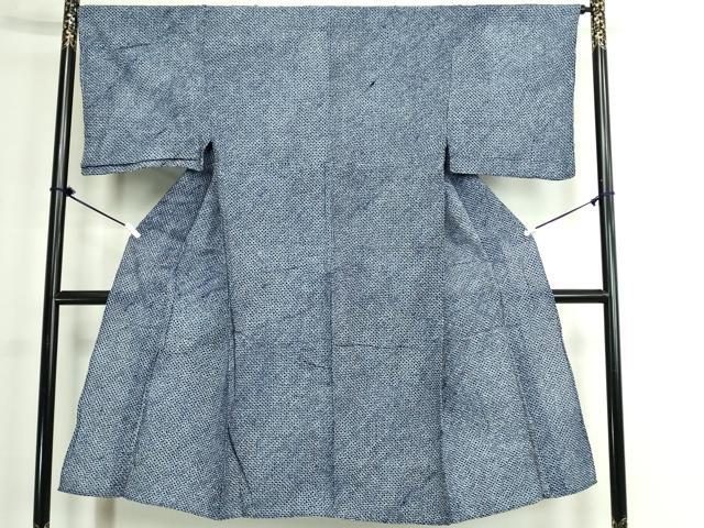 平和屋着物∴夏物 男性 浴衣 有松鳴海絞り 三浦絞り 綿 逸品 DABK1386cd