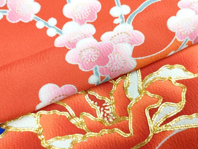 平和屋本店●お引きずり・お引き摺り・引き振袖 和装 結婚式 舞妓 芸妓 芸者 衣装 駒刺繍 孔雀花文 金彩 DABK1436cd