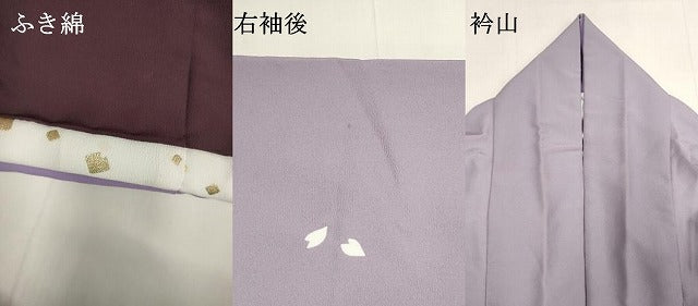 平和屋本店●お引きずり・お引き摺り 訪問着 和装 舞台 舞妓 芸妓 芸者 衣装 地紙枝松文 金彩 DABK1437cd