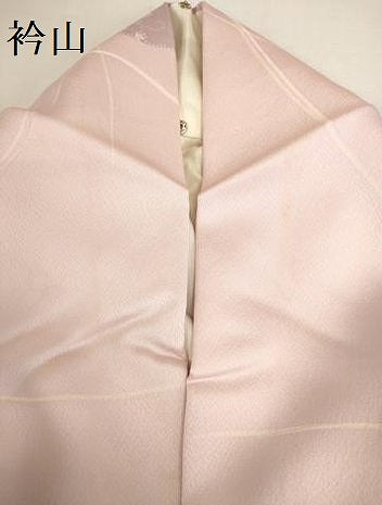 平和屋着物●上質な小紋 地紋起こし 雪輪花文 正絹 逸品 DABK2024op