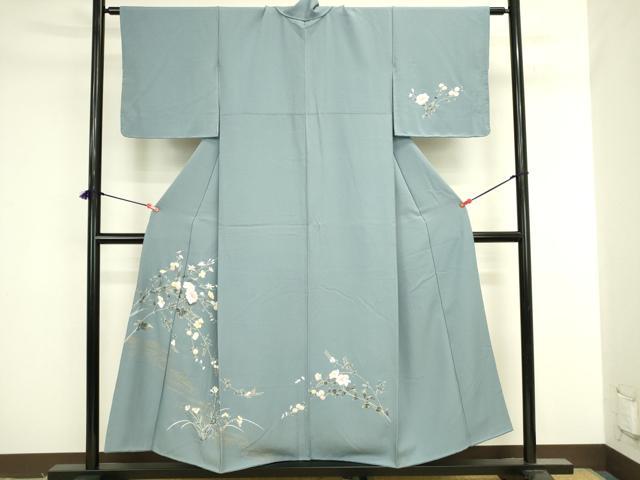 平和屋着物●訪問着 草花 金彩 正絹 逸品 DABK2029op