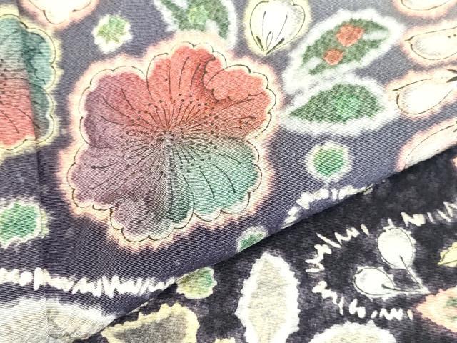 平和屋着物●訪問着 作家物 絞り 辻が花 暈し染め 正絹 逸品 DABK2034op