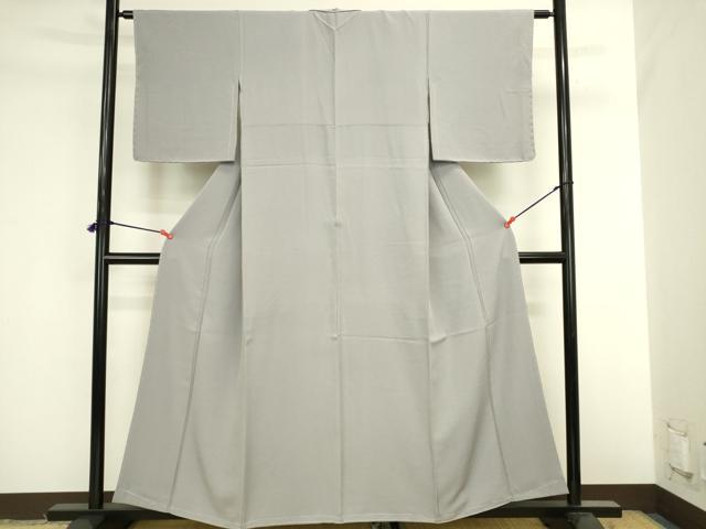 平和屋着物●上質な色無地 薄色 正絹 逸品 未使用 DABK2049op