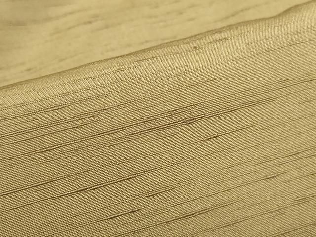 平和屋着物●男性 羽織・長襦袢セット 色無地 着物:濃い油色 羽織:朽葉色 洗える着物 DABK2055op