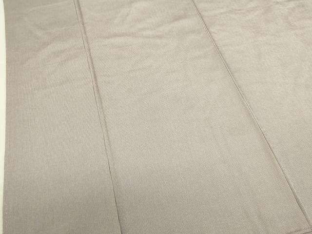 平和屋着物●江戸小紋 万筋 葡萄鼠色×紫水晶色 正絹 逸品 DABK2457op