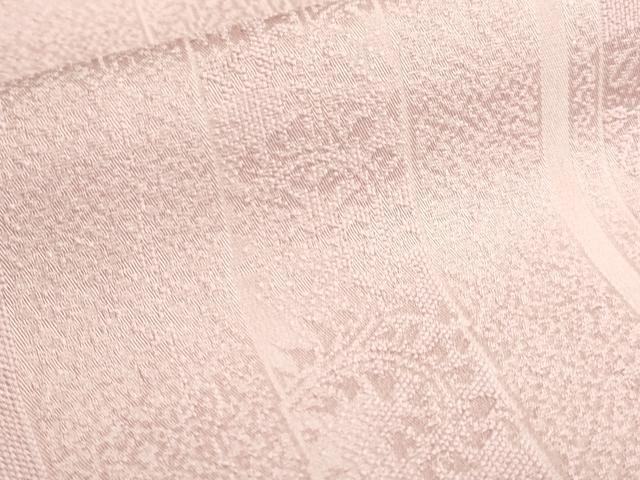 平和屋着物●上質な色無地 草花間道地紋 虹色 正絹 逸品 DABK2696op