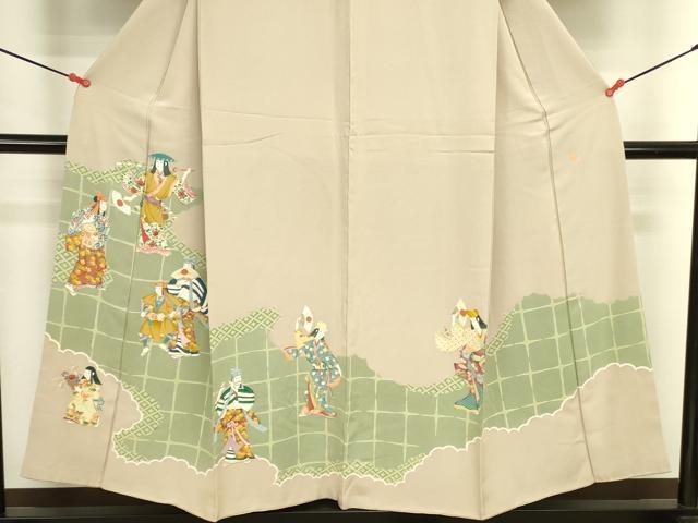 平和屋着物●豪華色留袖 作家物 能 正絹 逸品 DABK2710op