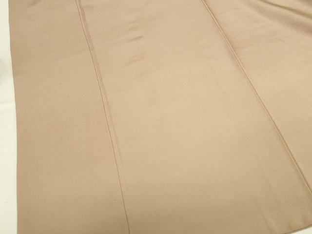 平和屋着物●上質な色無地 水柿色 正絹 逸品 DABK2735op