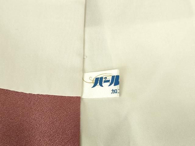 平和屋着物●訪問着 螺鈿 更紗花文 金彩 正絹 逸品 DABK2884op