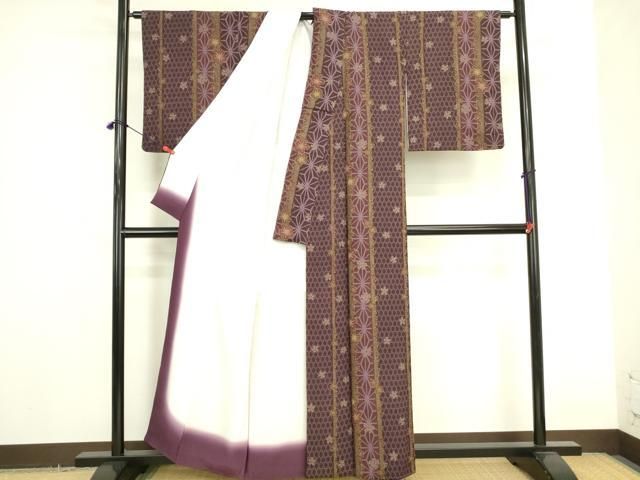 平和屋着物▼上質な小紋 舞桜間道 正絹 逸品 DABK2932op