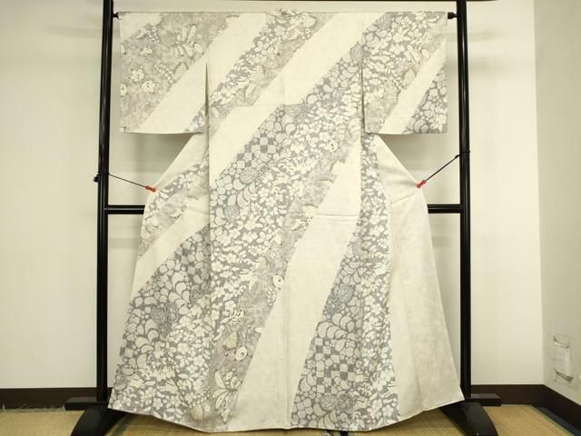 平和屋着物●訪問着 辻が花 暈し染め 正絹 逸品 DABK2949op