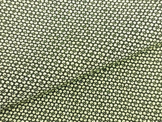 平和屋着物●江戸小紋 花菱文 正絹 逸品 DABK2951op