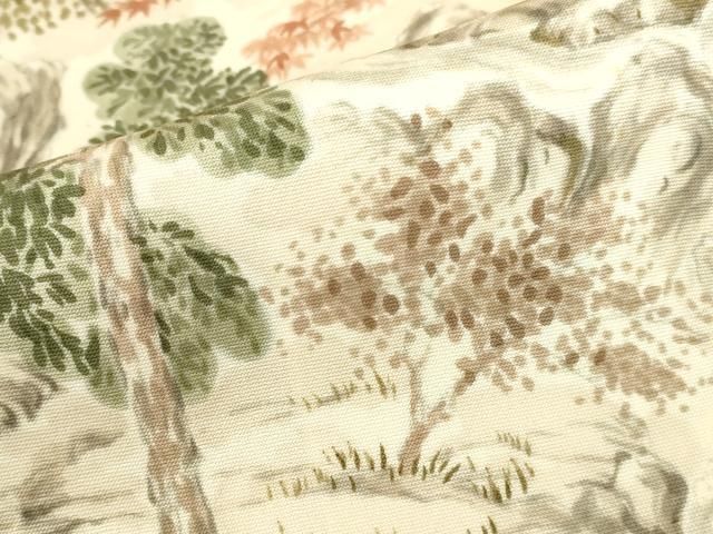 平和屋着物●訪問着 作家物 風景文 暈し染め ロング丈 正絹 逸品 DABK2973op