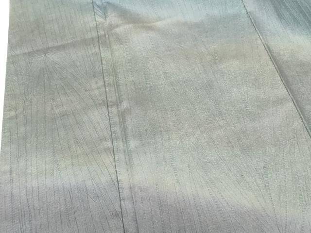 平和屋着物●本場縞大島紬 訪問着 絞り 変わり間道 暈し染め 正絹 逸品 DABK2986op