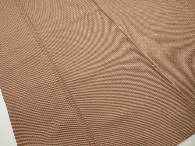 平和屋着物■上質な小紋 間道 正絹 逸品 DABK3019qa