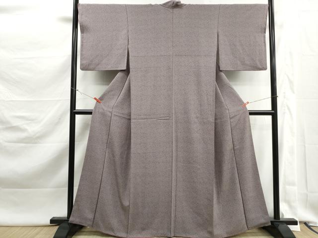 平和屋着物■江戸小紋 家内安全 正絹 逸品 DABK3089qa