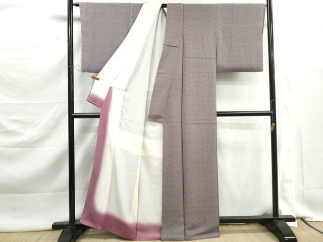 平和屋着物■江戸小紋 家内安全 正絹 逸品 DABK3089qa