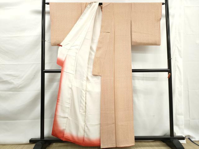 平和屋着物■上質な小紋 檜垣文 やまと誂製 正絹 逸品 DABK3113qa