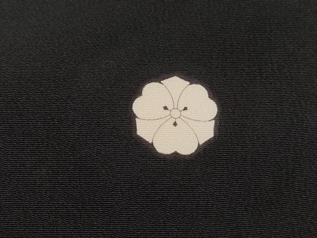 平和屋着物■豪華黒留袖 作家物 風景花文 暈し染め 金彩 正絹 逸品 DABK3185qa