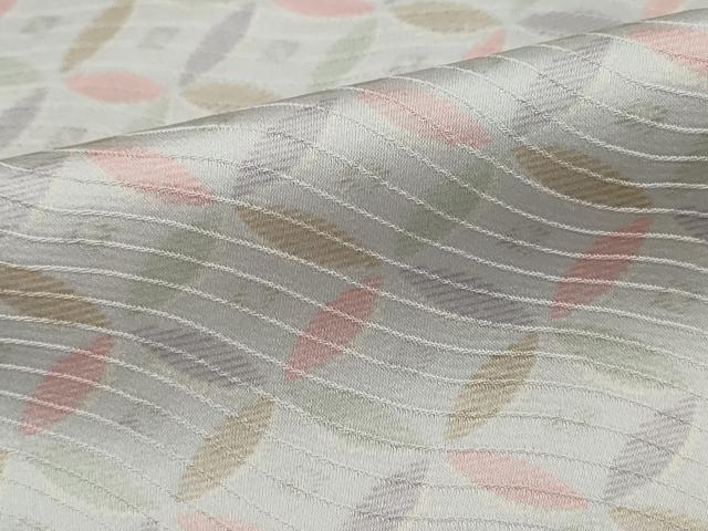 平和屋着物■上質な小紋 七宝文 正絹 逸品 未使用 DABK3344qa