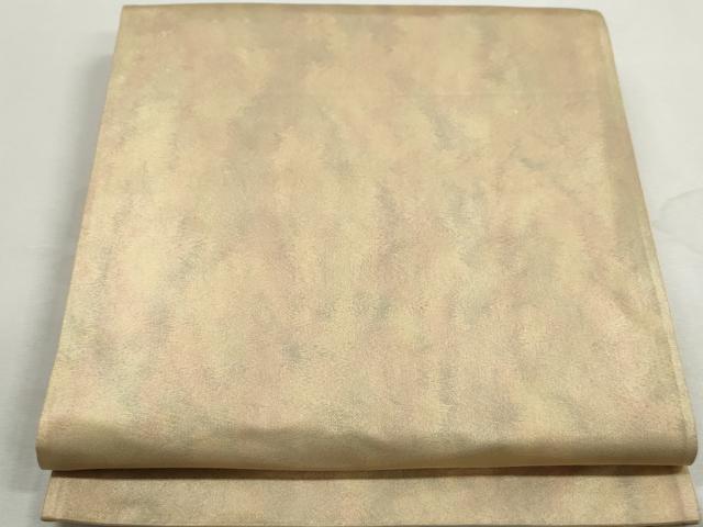 平和屋着物◎六通柄袋帯 霞文 正絹 逸品 DABK3377qa