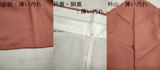 平和屋着物■中国三大刺繍 スワトウ刺繍 汕頭刺繍 色留袖 地紋花鳥文 退紅色 正絹 逸品 DABK3426qa