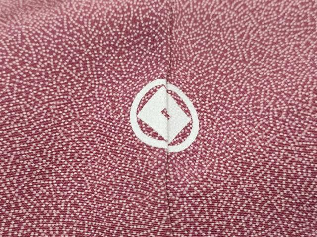 平和屋着物■江戸小紋 家内安全 正絹 逸品 未使用 DABK3428qa