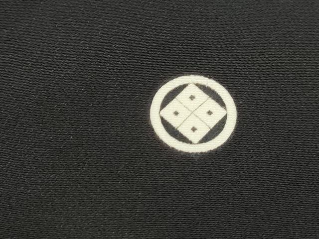 平和屋着物■豪華黒留袖 刺繍 花文箱文 牡丹 暈し染め 金彩 ロング丈 正絹 逸品 DABK3490qa