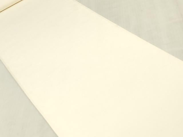 平和屋着物▼羽織・コート 白生地 反物 羽尺 上代紬 生成り色 逸品 未使用 DABK3741zy