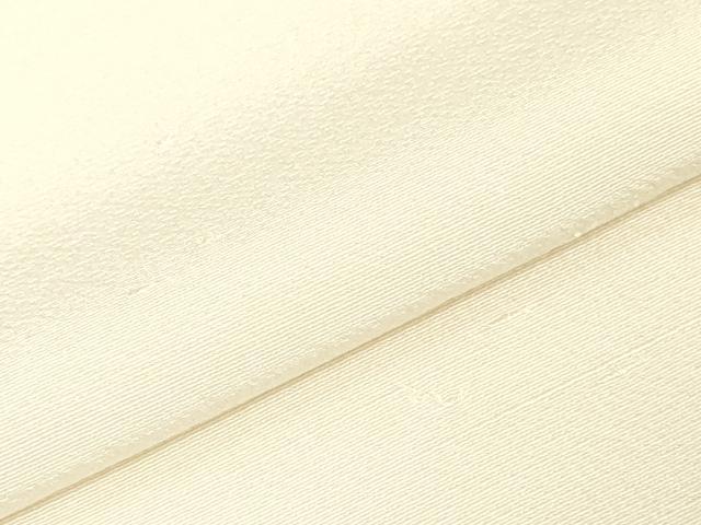 平和屋着物▼羽織・コート 白生地 反物 羽尺 上代紬 生成り色 逸品 未使用 DABK3741zy