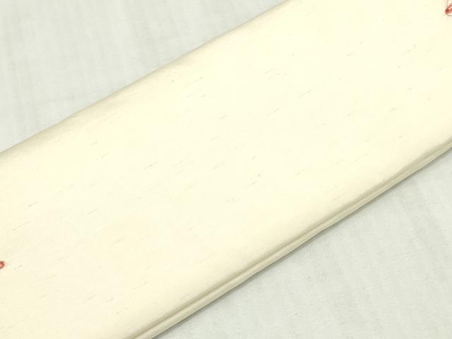 平和屋着物▼白生地 反物 着尺 生成り色 御召縮緬 逸品 未使用 DABK3971zy