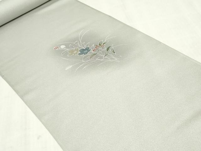 平和屋着物▼付下げ 反物 着尺 草花文 暈し染め 逸品 未使用 DABK3989zy