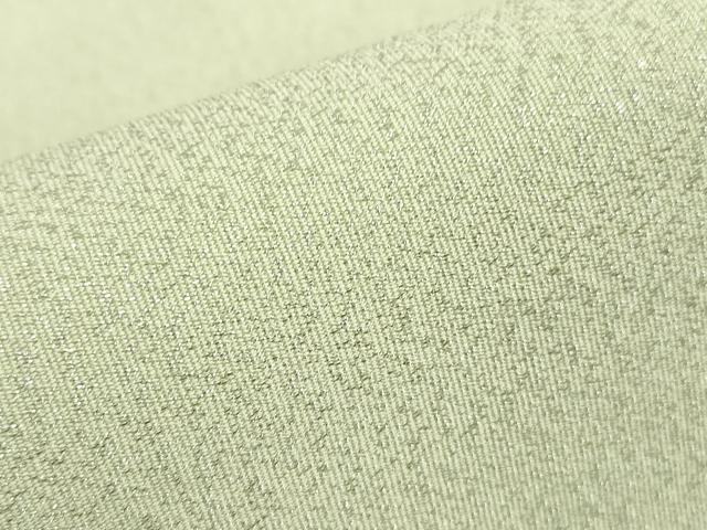 平和屋着物●綴れ 全通柄袋帯 裏葉柳色 銀糸 正絹 逸品 DABK4271az