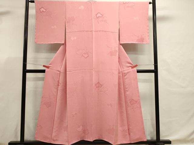 平和屋着物■上質な小紋 舞花文 正絹 逸品 DABK5675sf