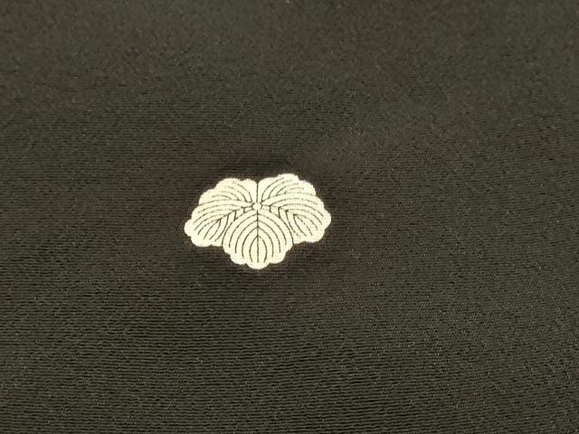 平和屋着物■豪華黒留袖 駒刺繍 松文 金彩 正絹 逸品 DABK5678sf