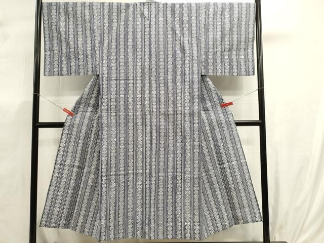 平和屋着物∴夏物 男性 浴衣 注染 日本製 紗綾形間道 綿 逸品 DABK5913sf