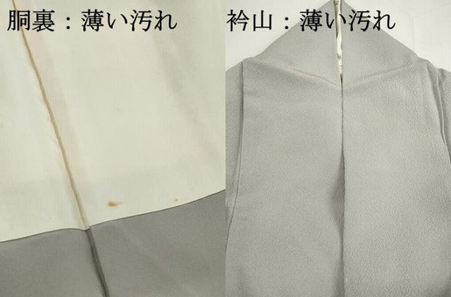平和屋着物■上質な色無地 紫水晶色 正絹 逸品 DABK6012qa