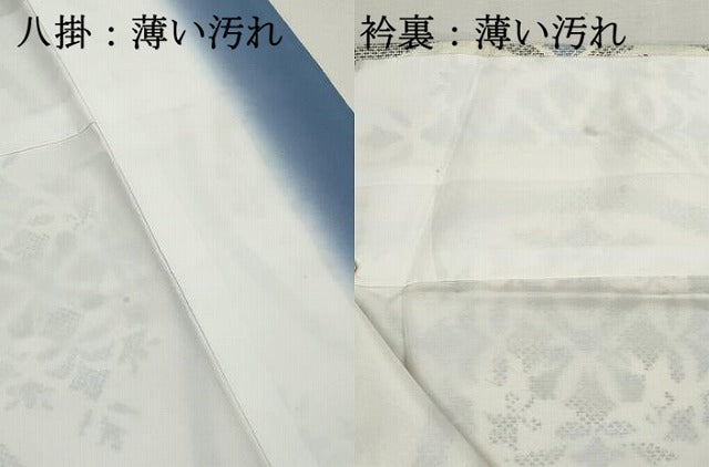 平和屋着物■小紋 立涌花文 伊勢丹扱い 洗える着物 DABK6049qa
