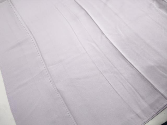 平和屋着物■上質な色無地 牡丹鼠色 正絹 逸品 DABK6135qa