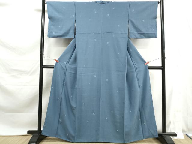 平和屋着物■上質な小紋 舞花文 正絹 逸品 DABK6160qa