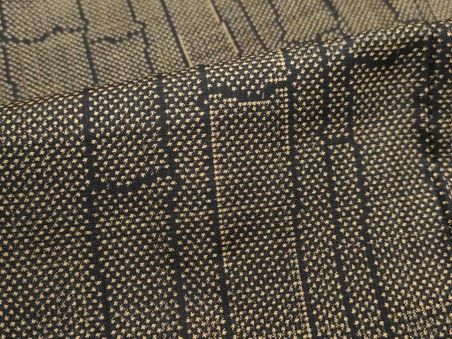 平和屋着物■本場大島紬 7マルキ 竹並べ 正絹 逸品 DABK6311qa