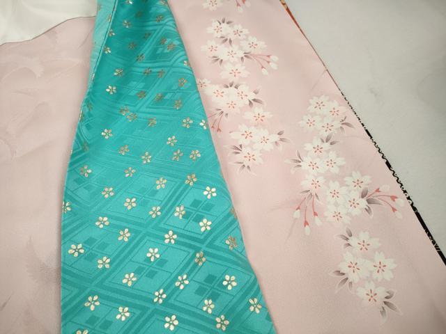 平和屋着物■豪華振袖 駒刺繍 御所車飛鶴花文 暈し染め 金銀彩 正絹 逸品 DABK6369qa