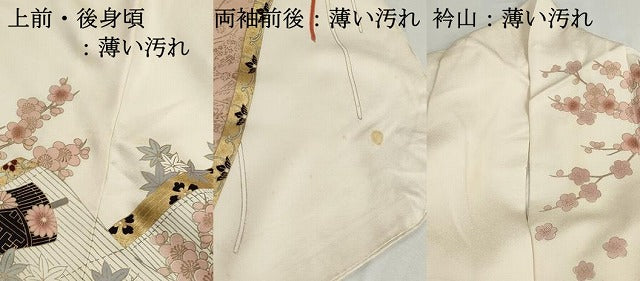 平和屋着物■豪華振袖 絵巻花文 金彩 正絹 逸品 DABK6382qa