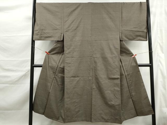 平和屋着物■男性 本場大島紬 横段文 正絹 逸品 DABK6461qa