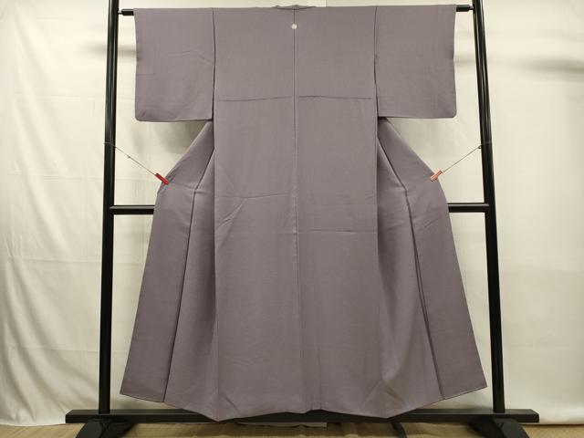平和屋着物■上質な色無地 霞地紋 半色 正絹 逸品 DABK6727ya