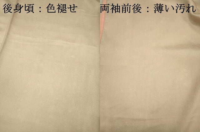 平和屋着物■訪問着 水鳥花文 暈し染め やまと誂製 正絹 逸品 DABK6730ya