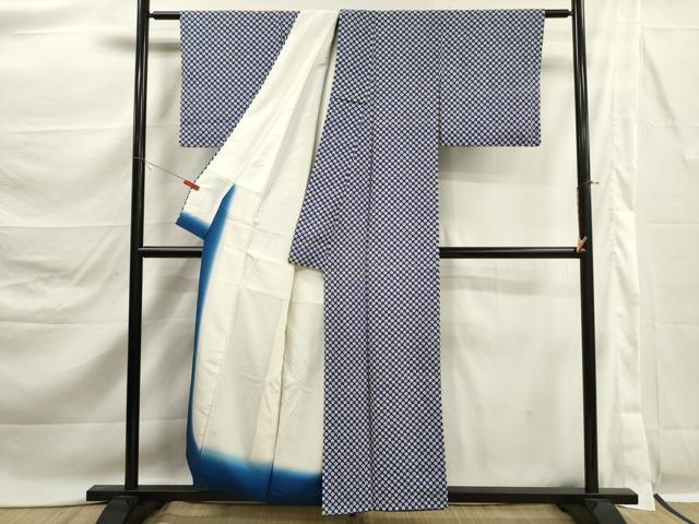 平和屋着物■上質な小紋 小花尽くし 正絹 逸品 DABK6829ya