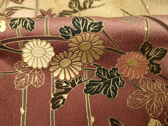 平和屋着物■訪問着 地紙花文 暈し染め 金彩 正絹 逸品 DABK6853ya