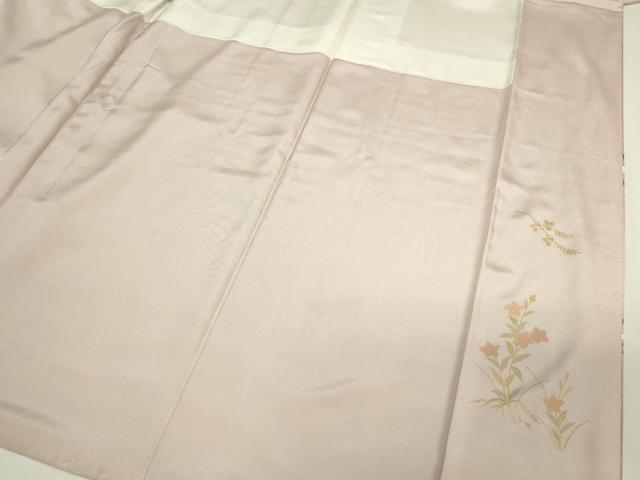 平和屋着物■訪問着 友禅 御所解花文 暈し染め 正絹 逸品 DABK6855ya
